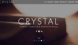 CRYSTAL PRINT WORDPRESS SITE