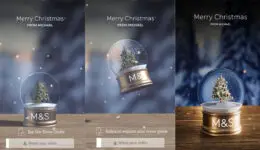 M&S Snow globe
