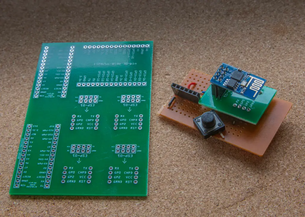 PCB ESP01 programmer